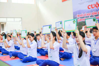 Nâng cao nhận thức về biến đổi khí hậu cho học sinh