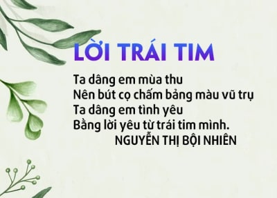 Lời trái tim