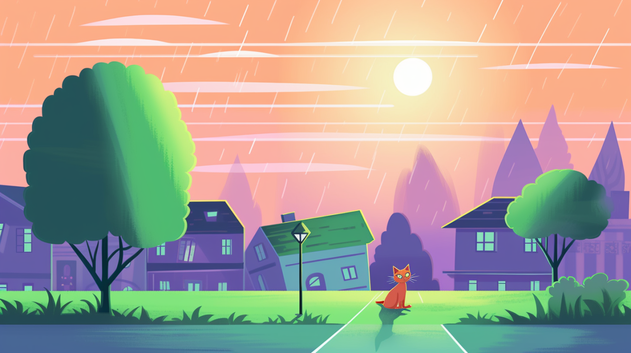 A lost cat