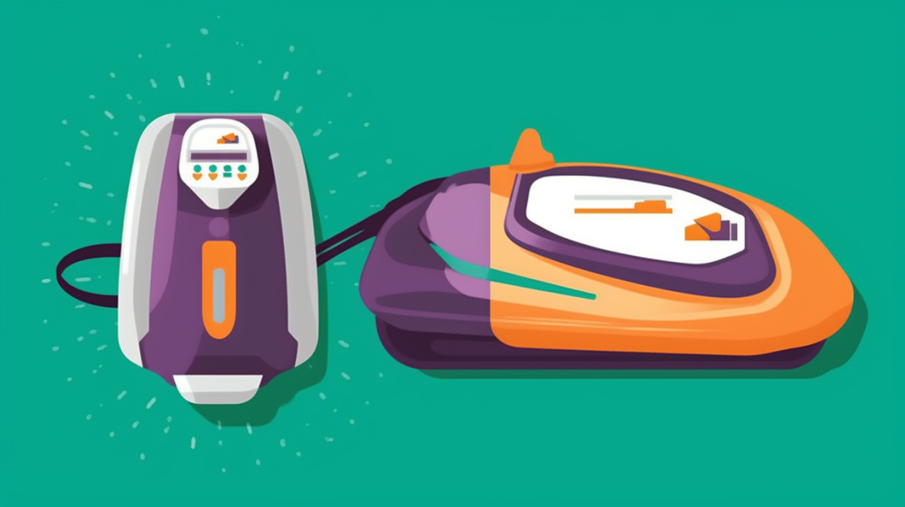 Microchip scanner en een halsband met een ID-tag