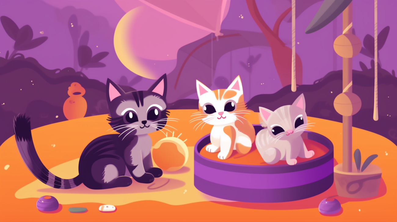Onbeheerde kittens