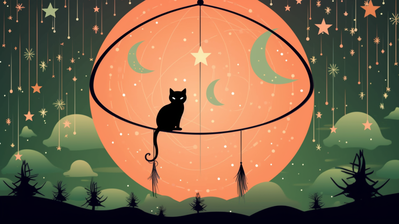 Image representing the spiritual significance of dreams about finding lost cats