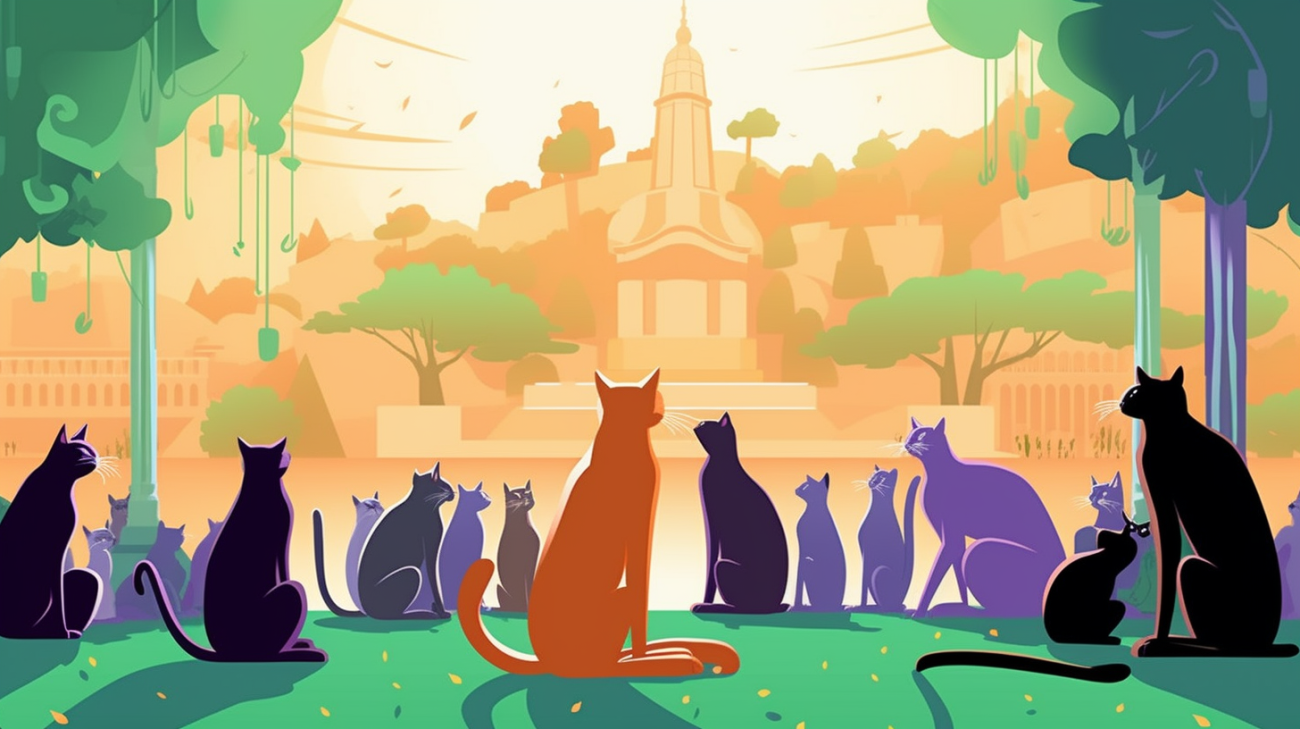 Female cat in heat attracting unneutered male cats