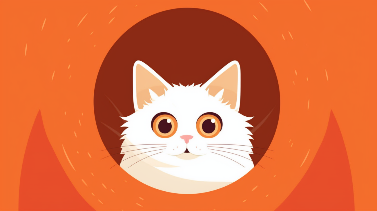 Voorbeeld van een goed ontworpen 'kat vermist' poster met een sterke visuele impact