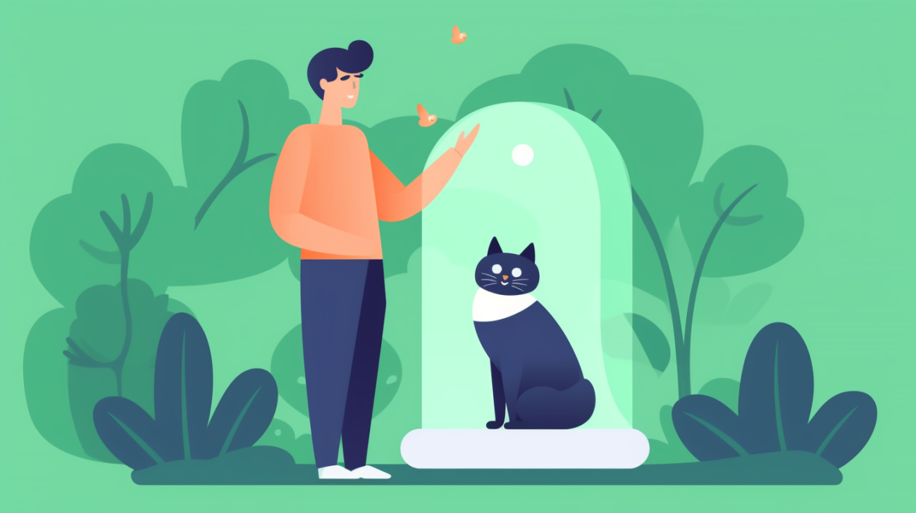 Een bezorgde katteneigenaar deelt een oproep over haar vermiste kat op sociale media