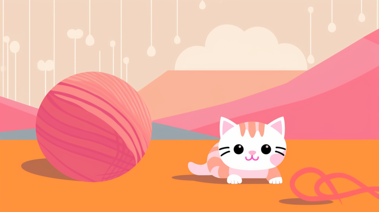 Verloren kitten verstopt