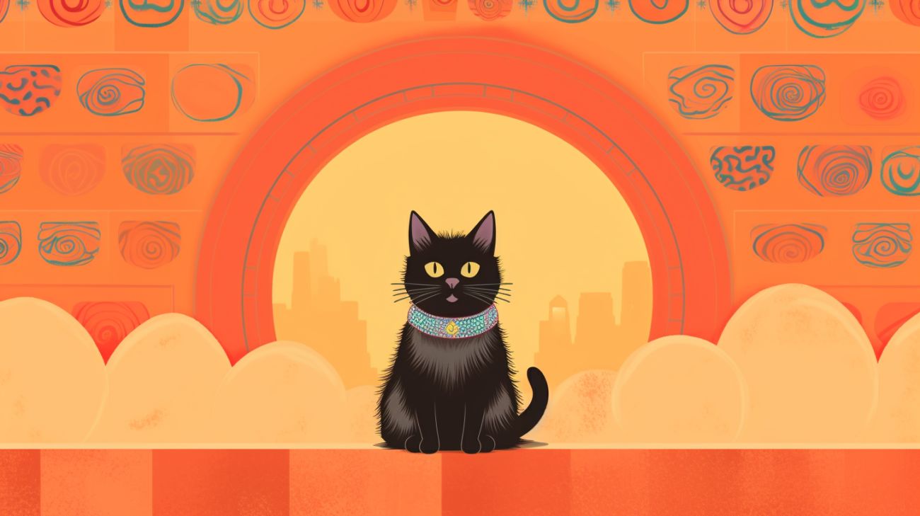 Voorbeeld van een meertalige 'kat vermist' poster