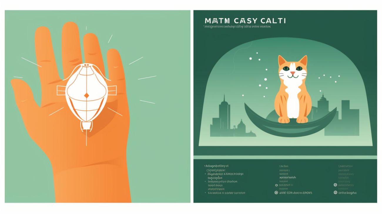 A well-designed lost cat flyer example