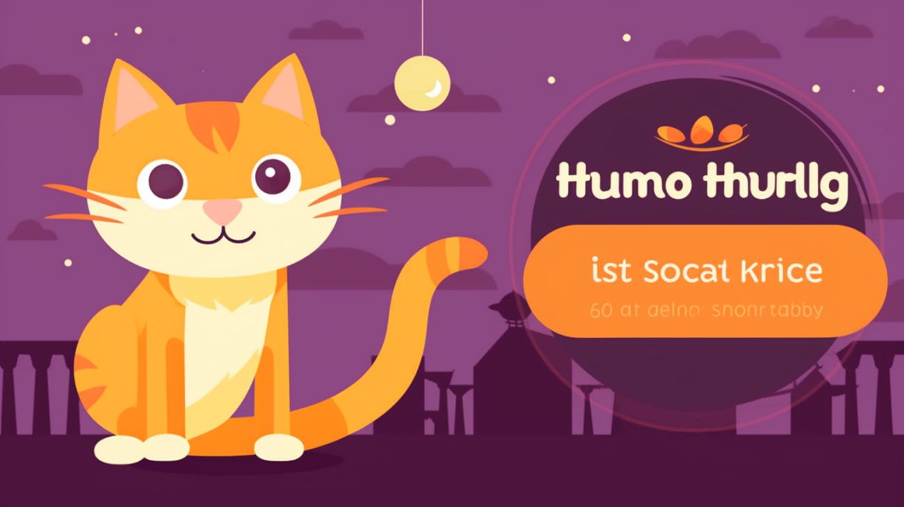 Digitale flyer voor een vermist katje gedeeld op sociale media