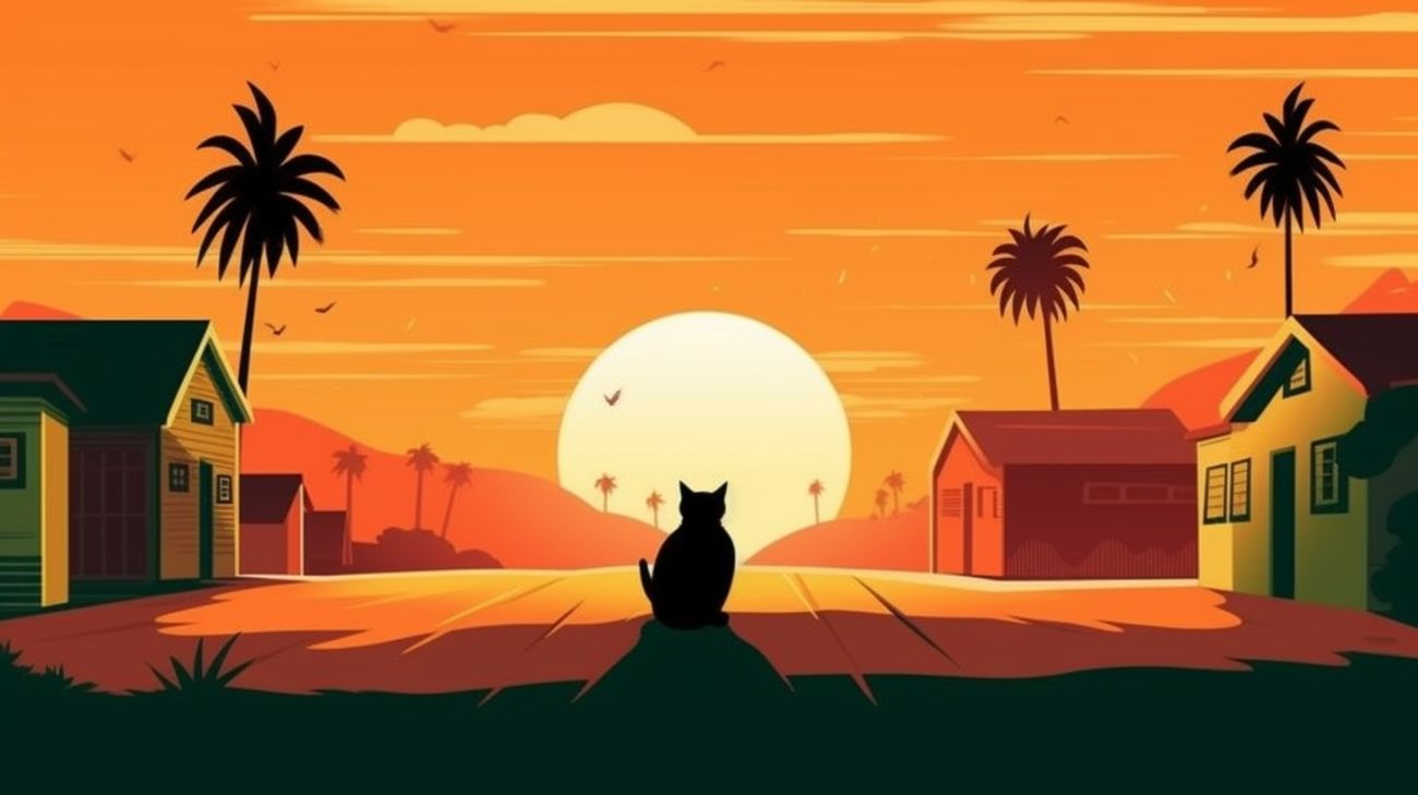 Poster van een vermiste kat met een beloning