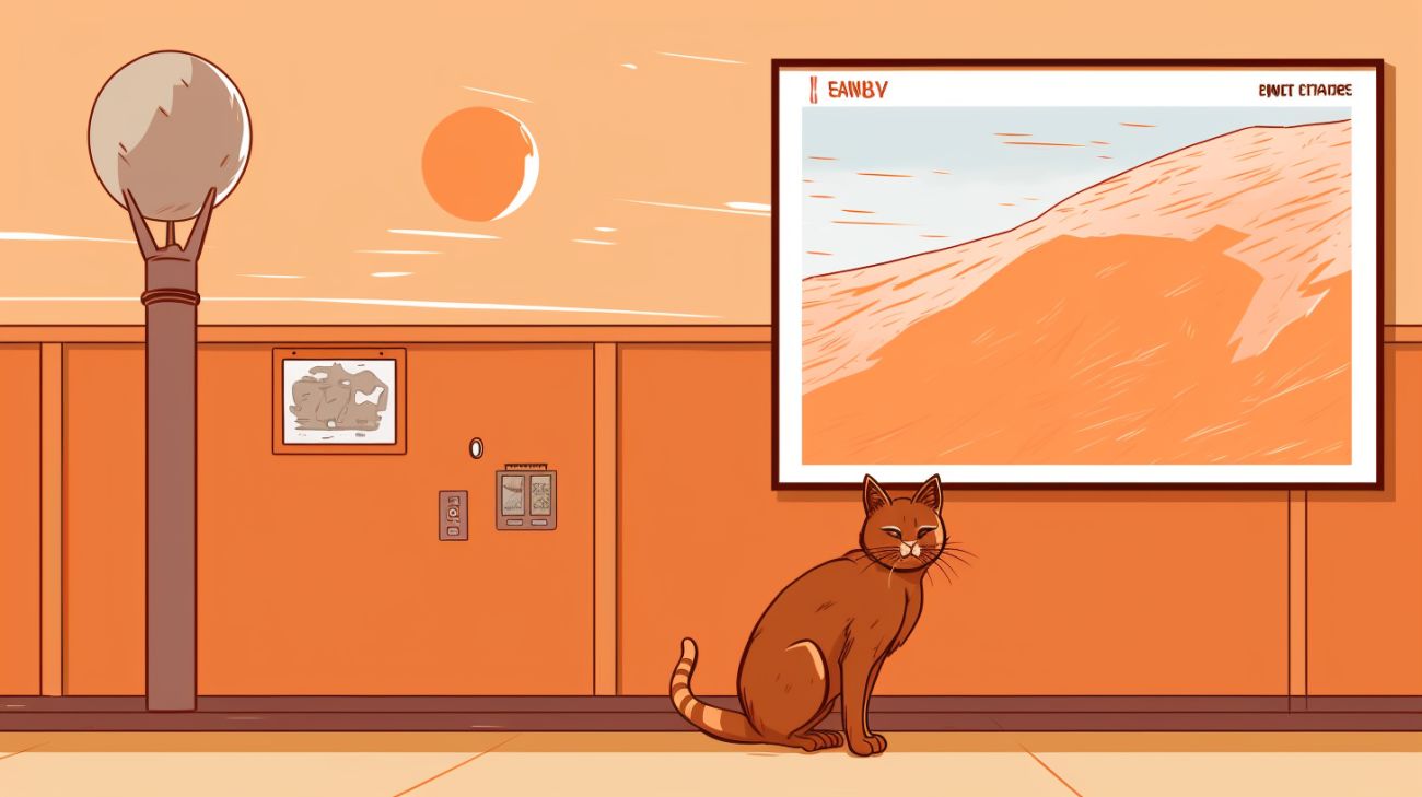 Een vermist-kat poster op een gemeenschapsmededelingenbord