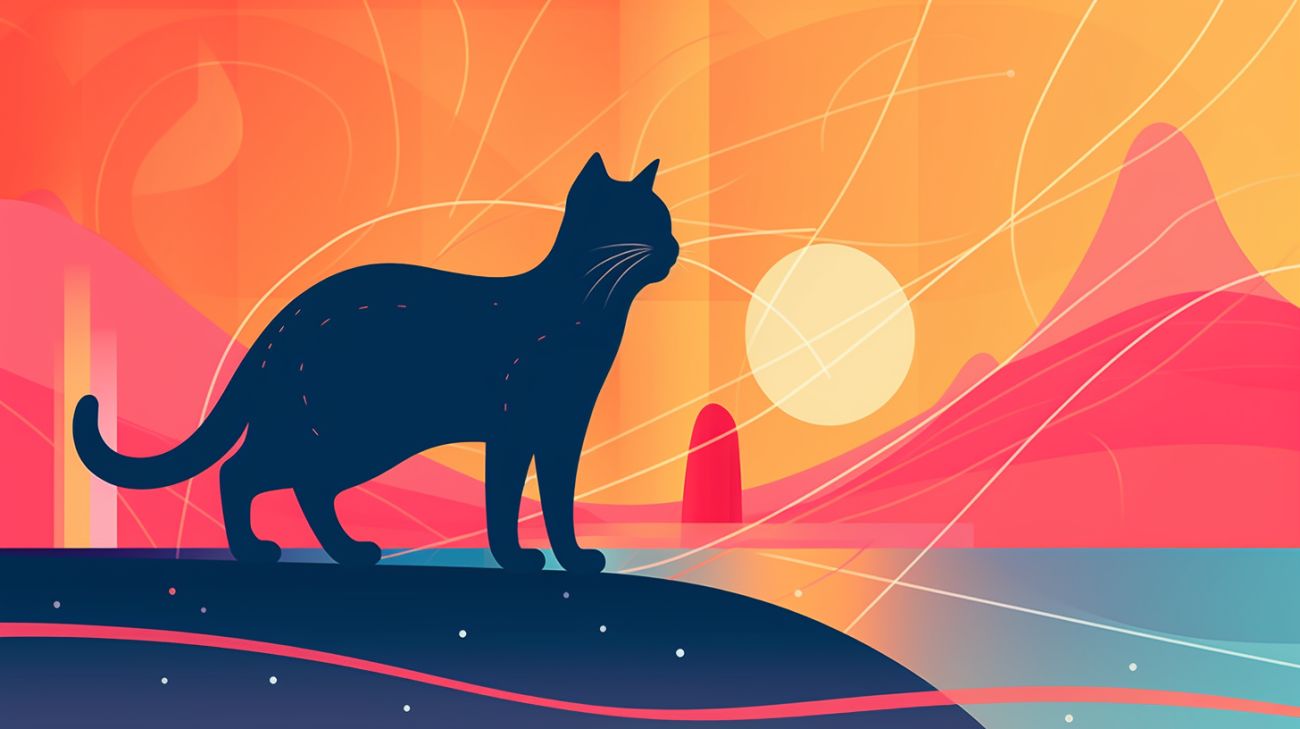 De bakkebaarden van een kat helpen bij de navigatie
