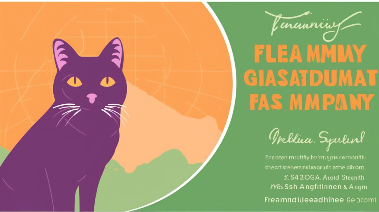Afbeelding van een goed ontworpen 'vermiste kat' flyer
