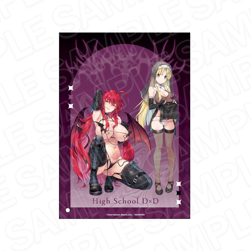 "High School DxD" Mini Acrylic Art Rias Gremory & Asia Argento Succubus & Nun Ver..jpg