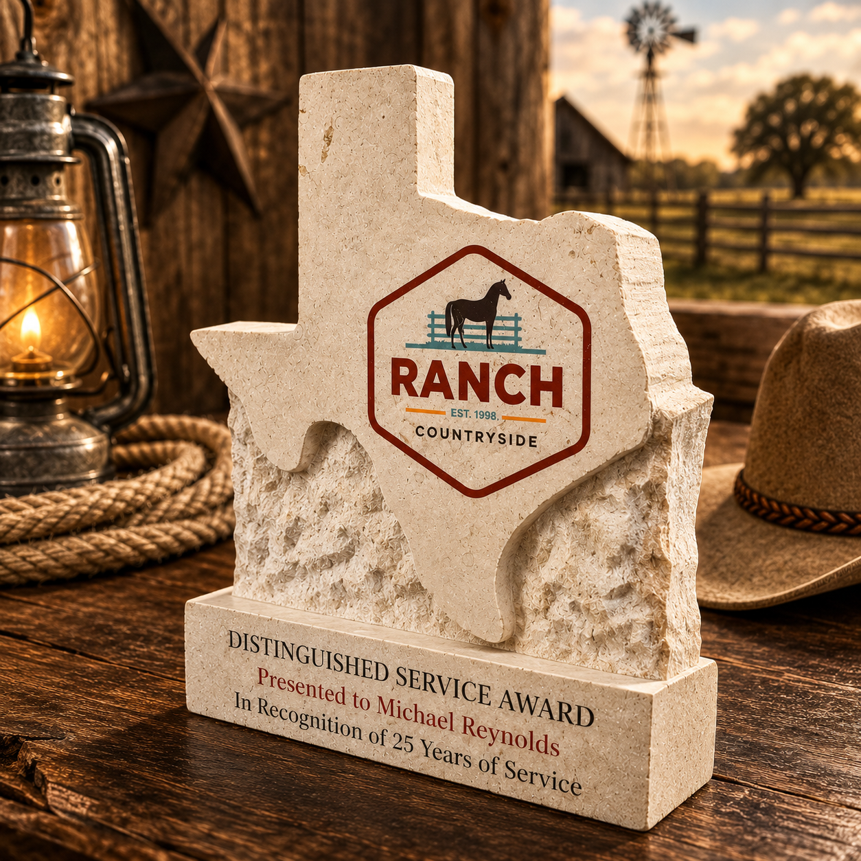 Chiseled Texas Executive 8.5