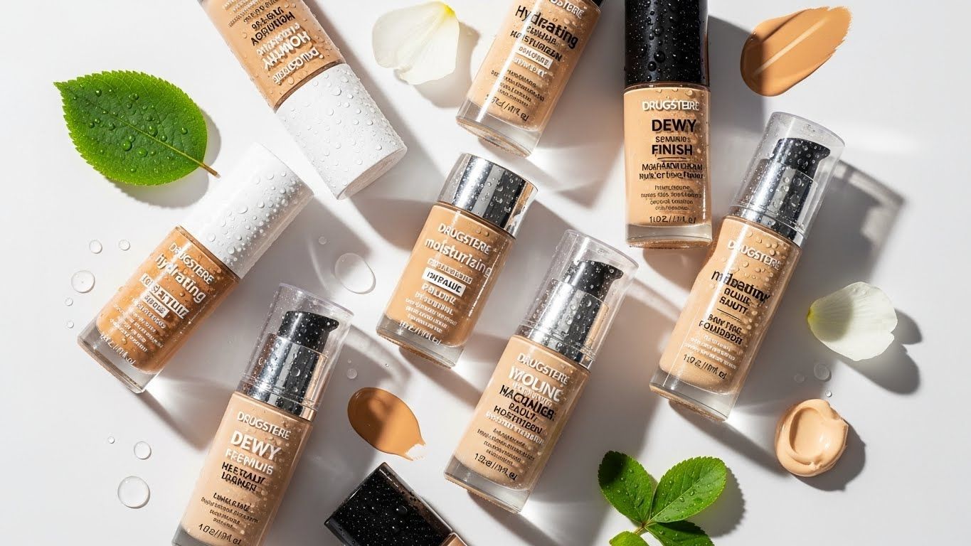 Best Drugstore Foundation for Dry Skin | Hydrating Full Coverage