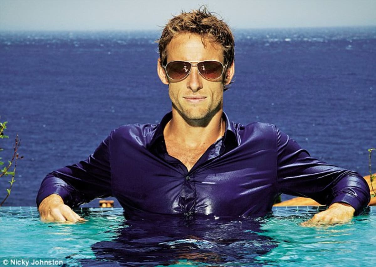 Jenson Button for Live Magazine - Styling by Maureen Vivian