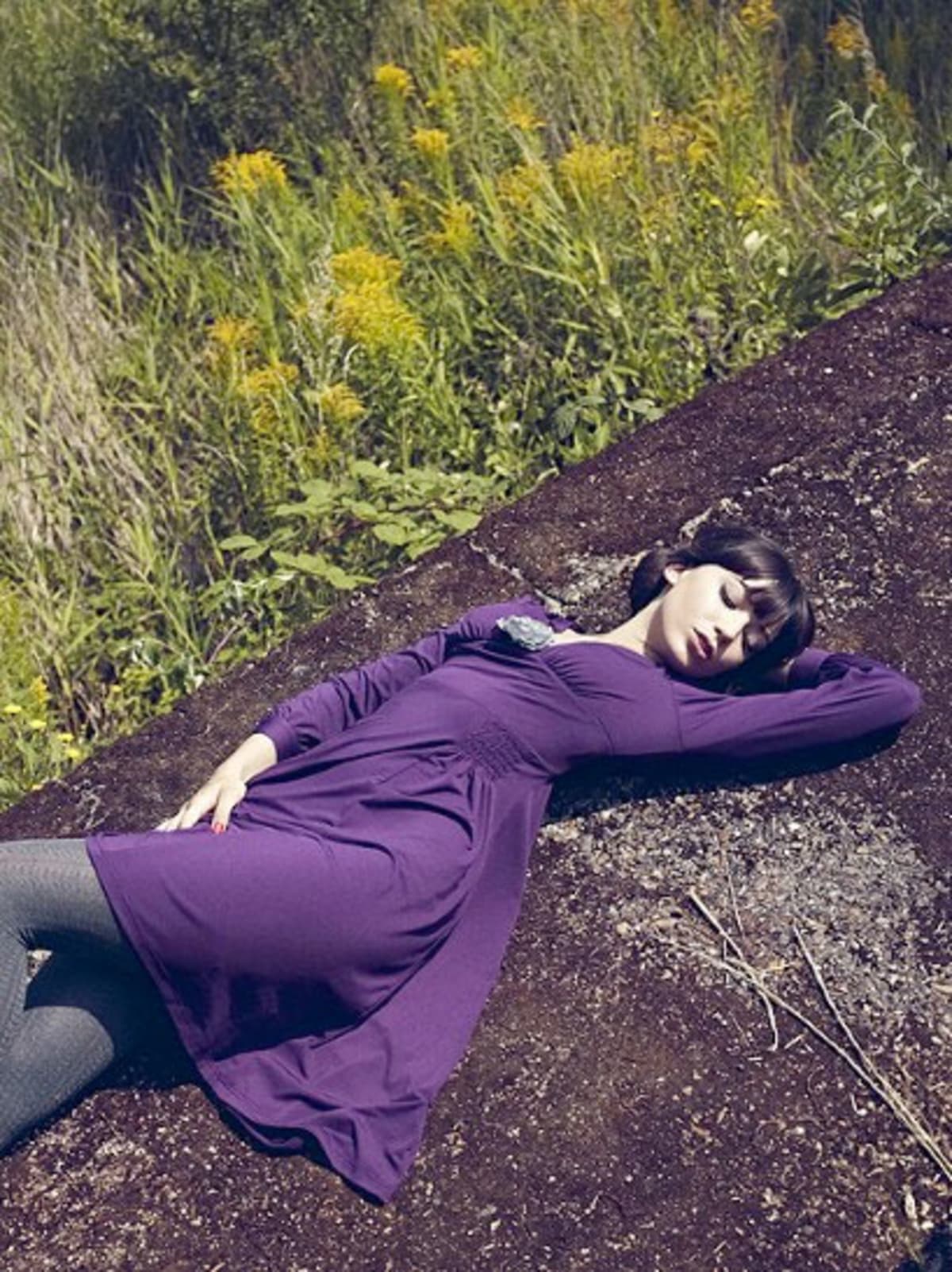 Daisy Lowe in Pearl Lowe for Peacocks