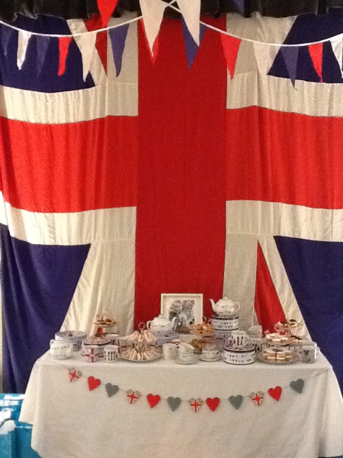 Sainsbury's Jubilee press show - styling by Sally Cullen