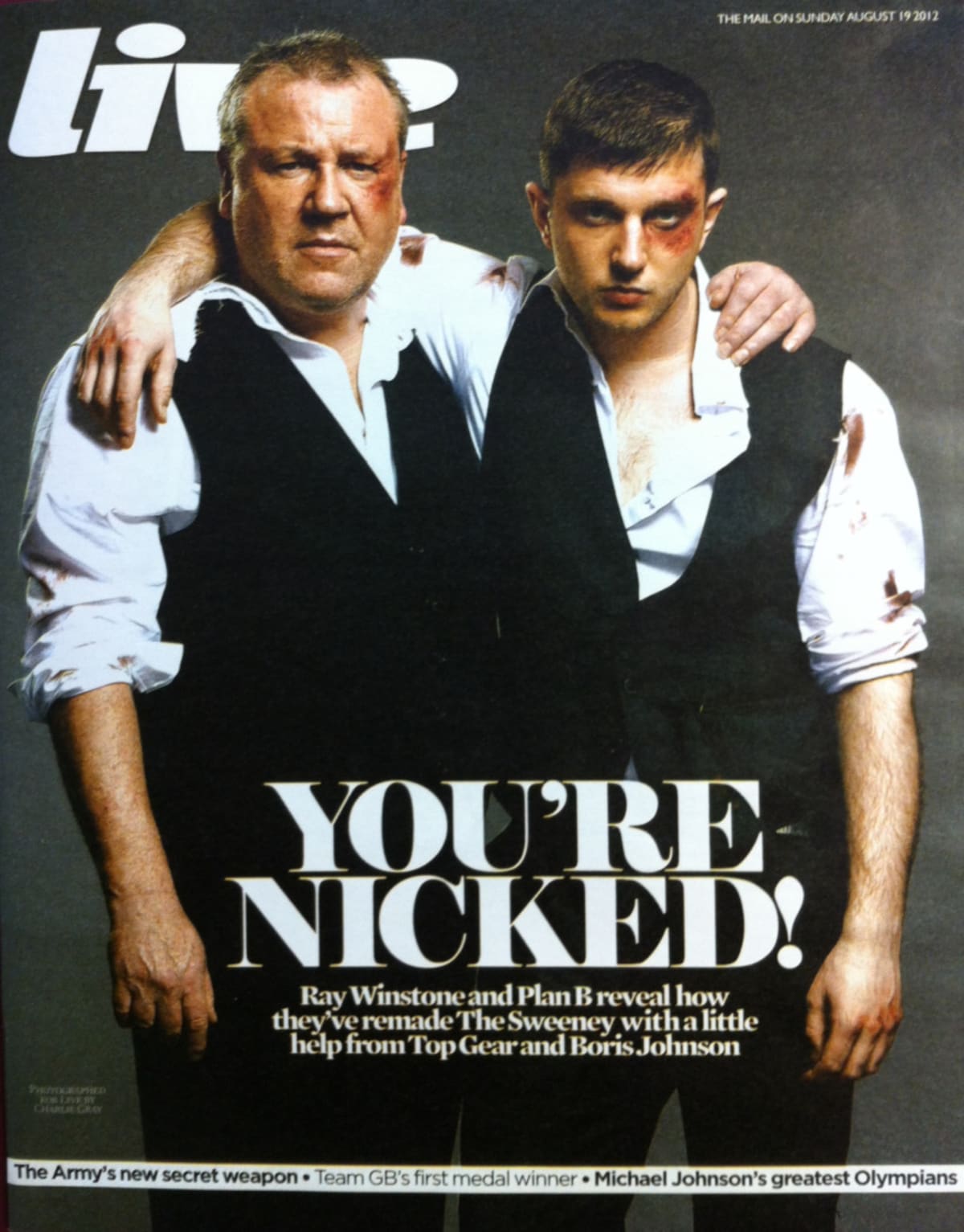 Live Magazine - Styling Maureen Vivian / Grooming Sara Clark - Photography Charlie Gray