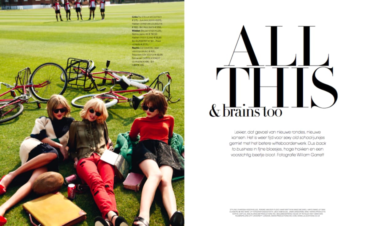 JAN Magazine - Photography William Garrett - Hair by Matthew Wade
