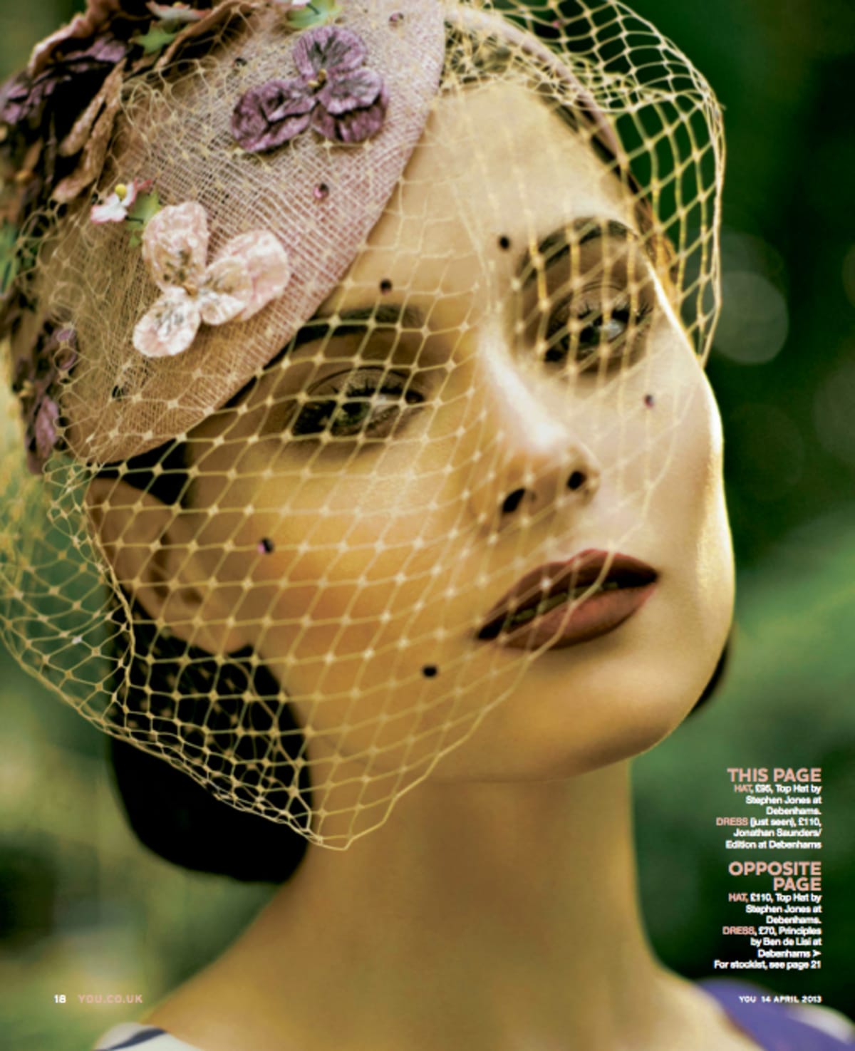 Hair by Craig Marsden / Make-up Megumi Matsuno