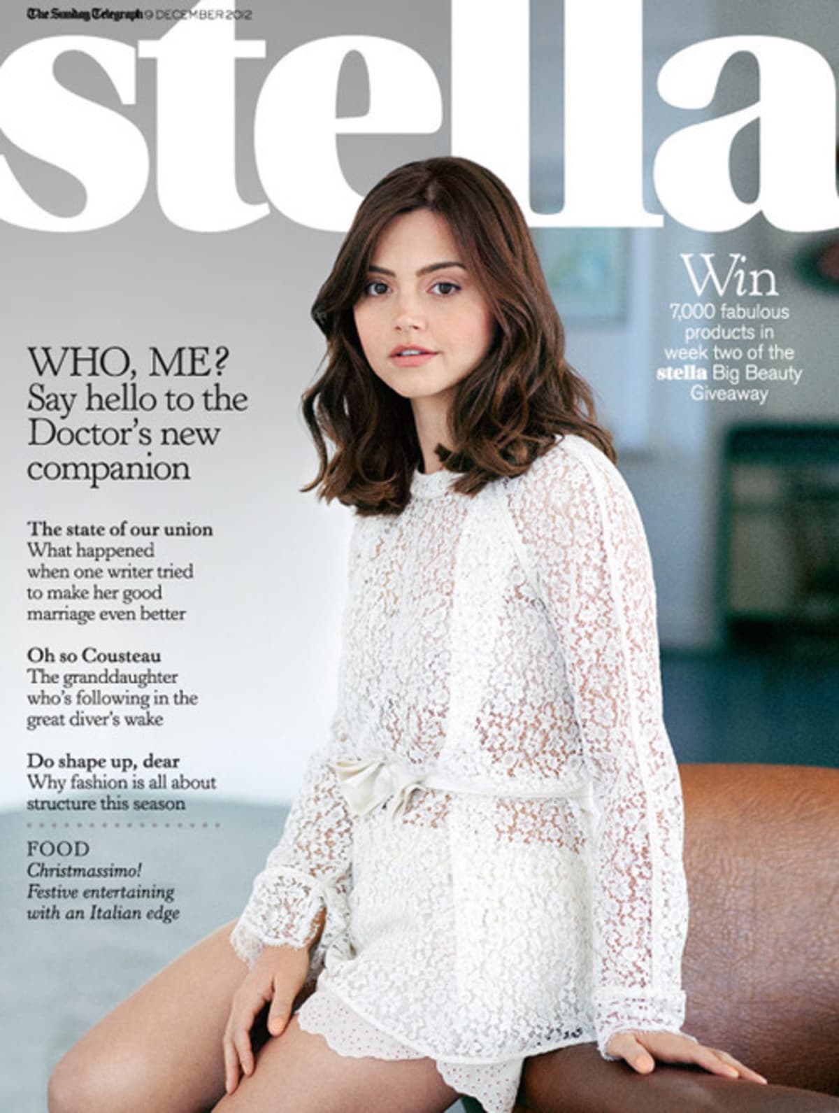 Jenna Louise-Coleman for Stella Magazine - Hair by Carlos Ferraz