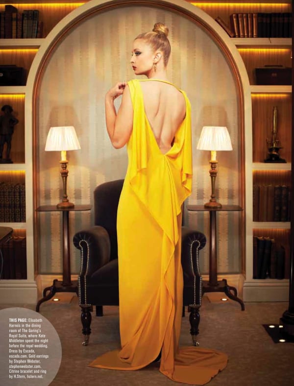 Elisabeth Harnois Styling by Sarah Nash, Hair & Makeup by Chase Aston
