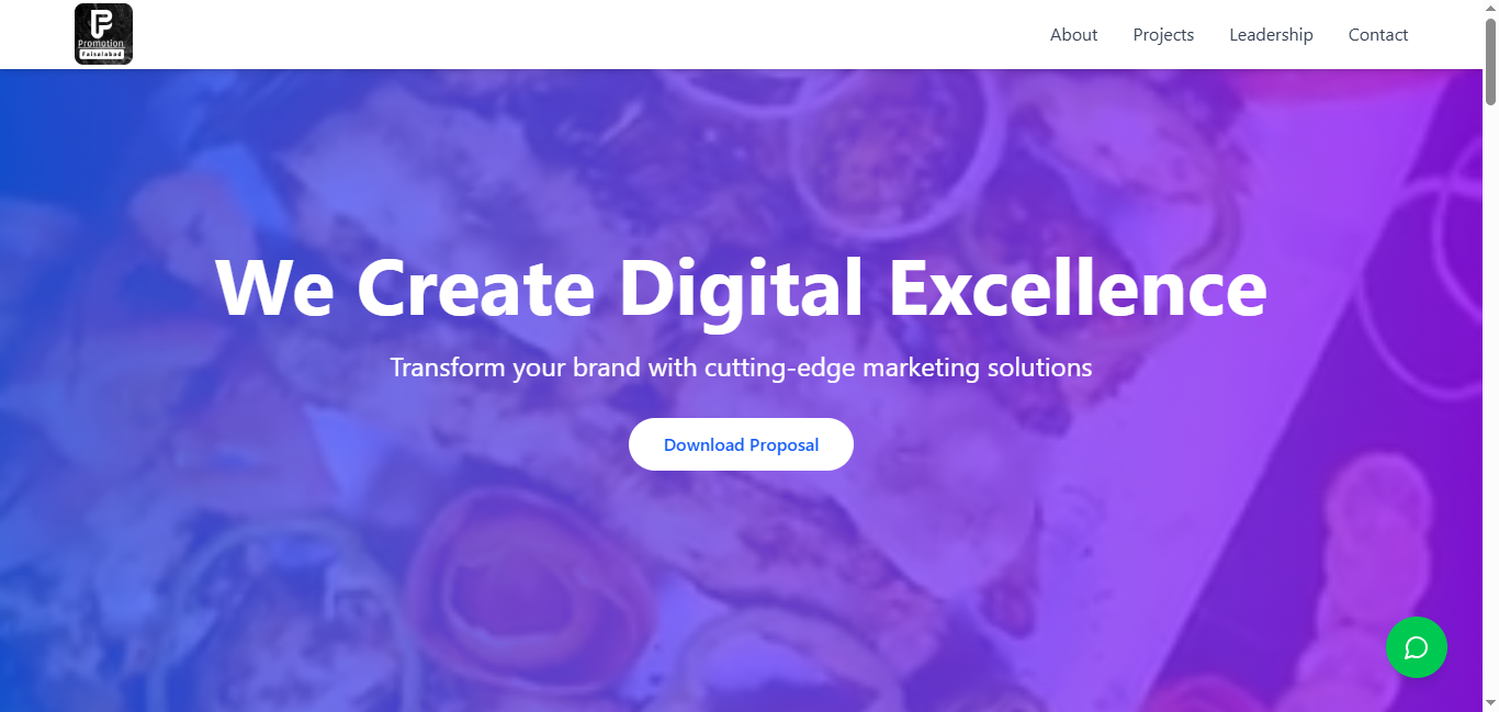 Marketing Agency Website