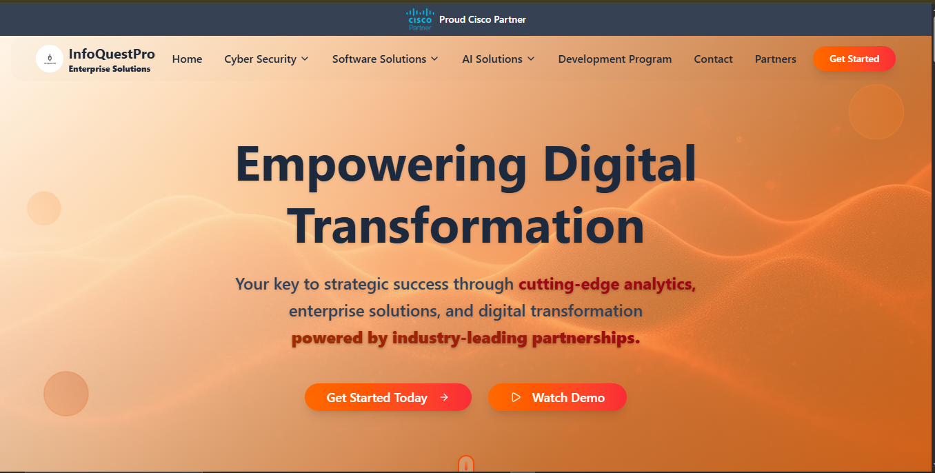 Tech Company Website