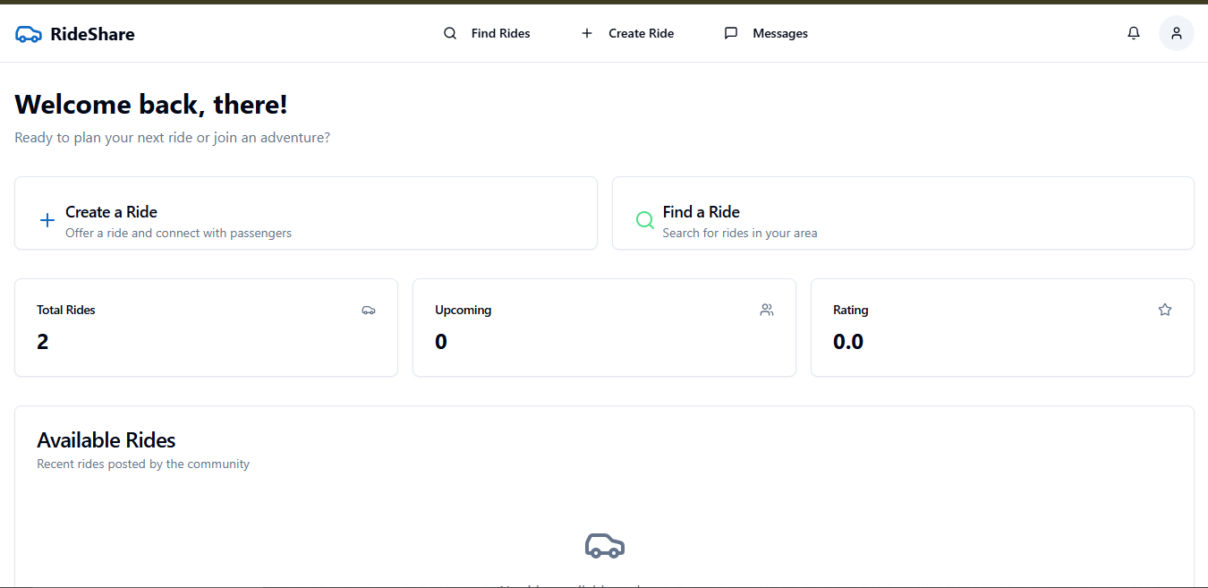Ride Sharing Platform
