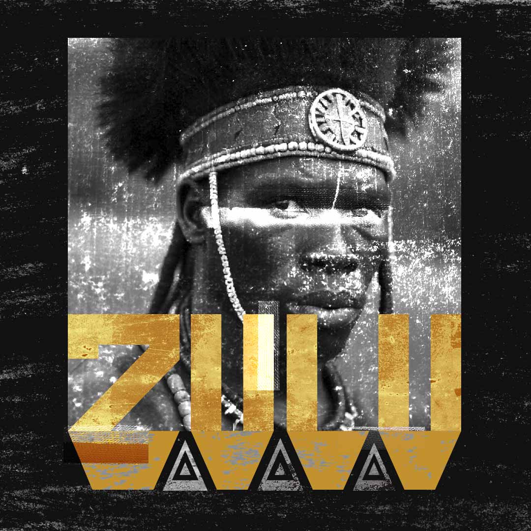 Mojaka_Zulu_Color-typography-poster_web Zulu typography poster