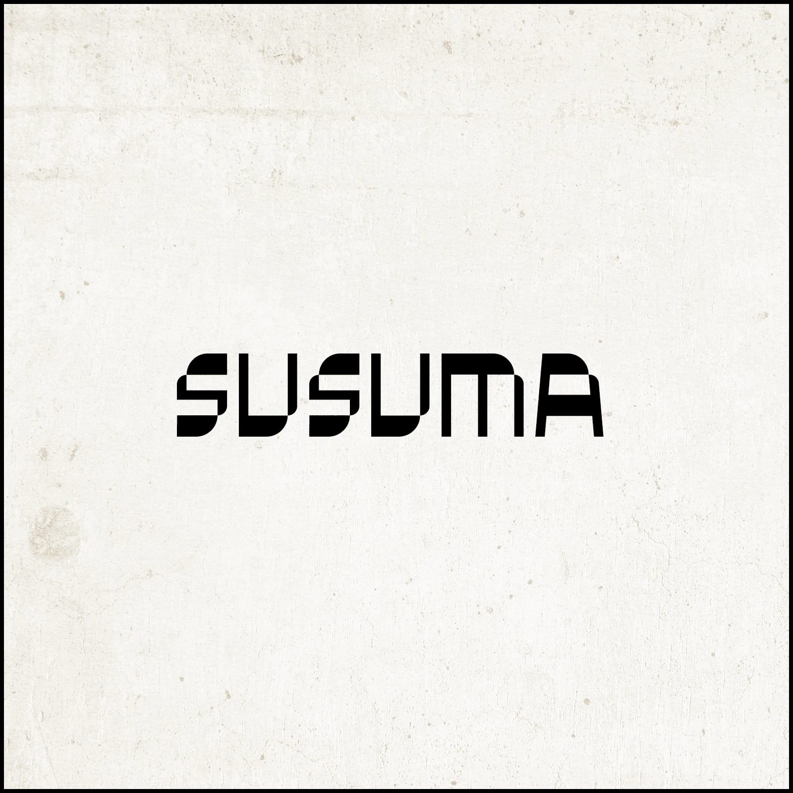 Animated Susuma lettering specimen