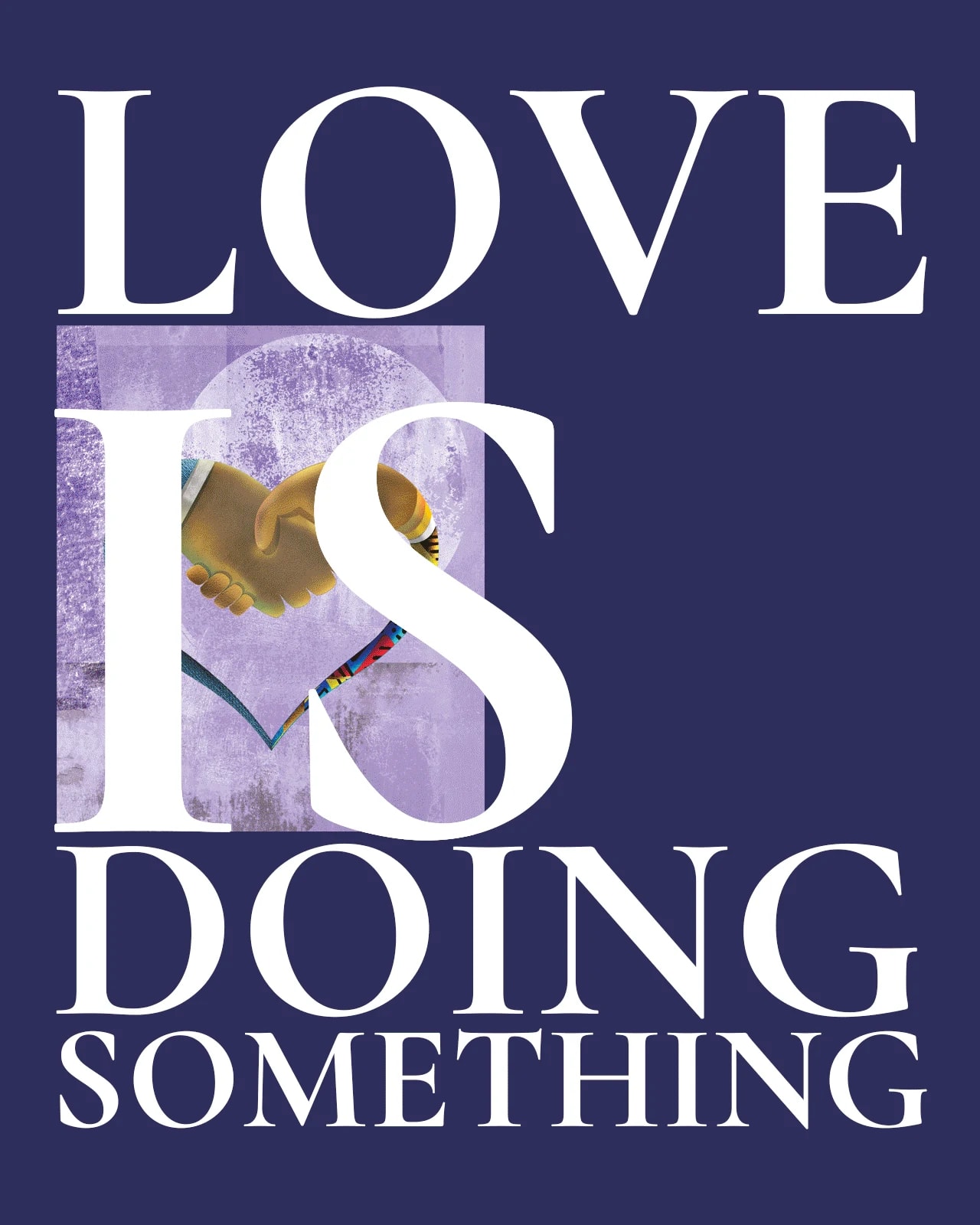 Love is doing something animated poster