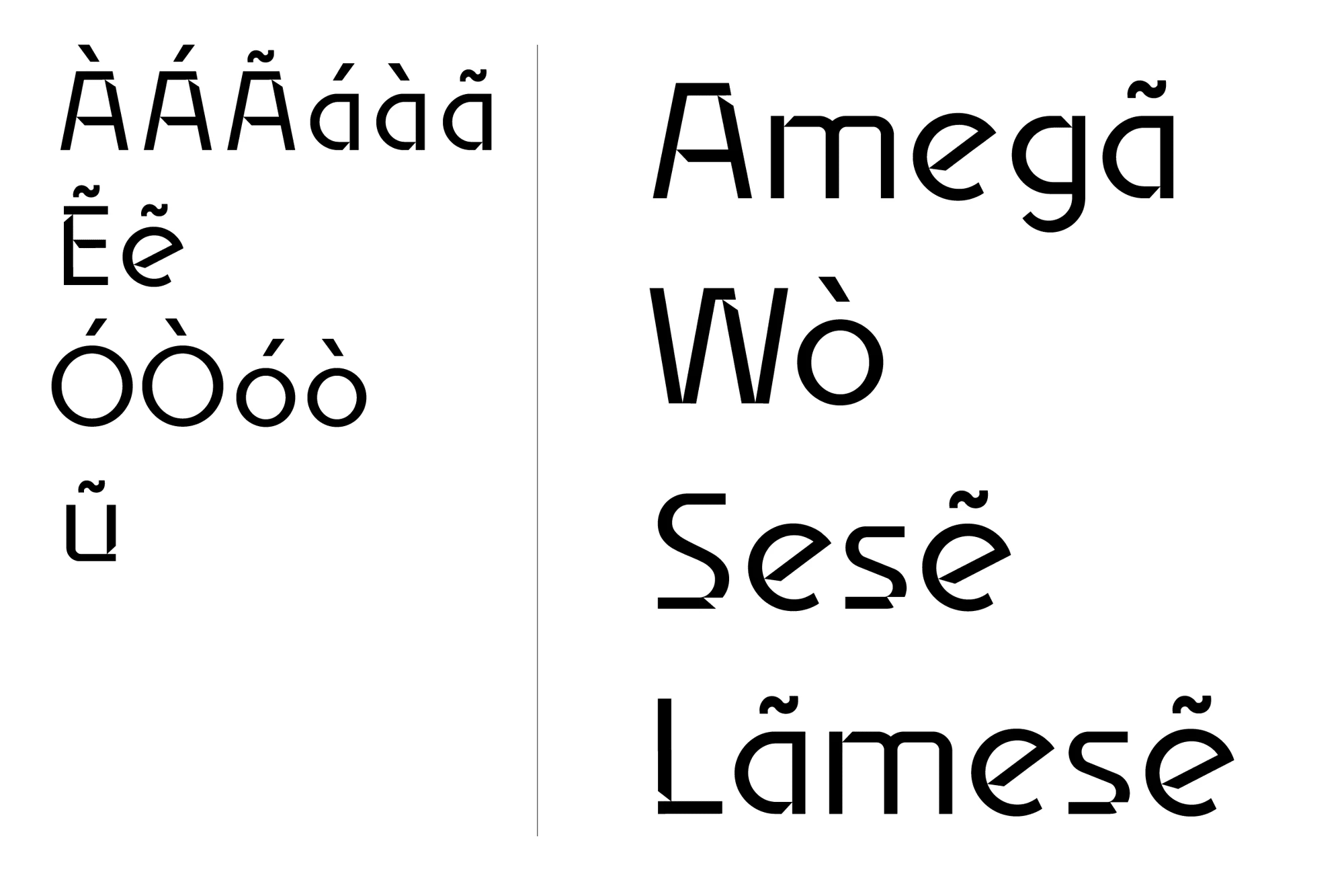 Kete accents and Ewe language specimen