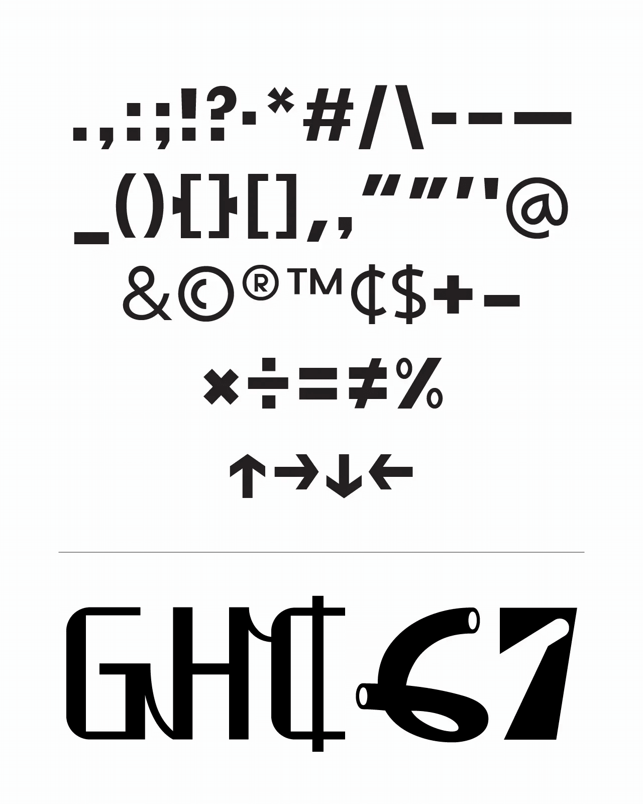 Ayalolo punctuation and symbols