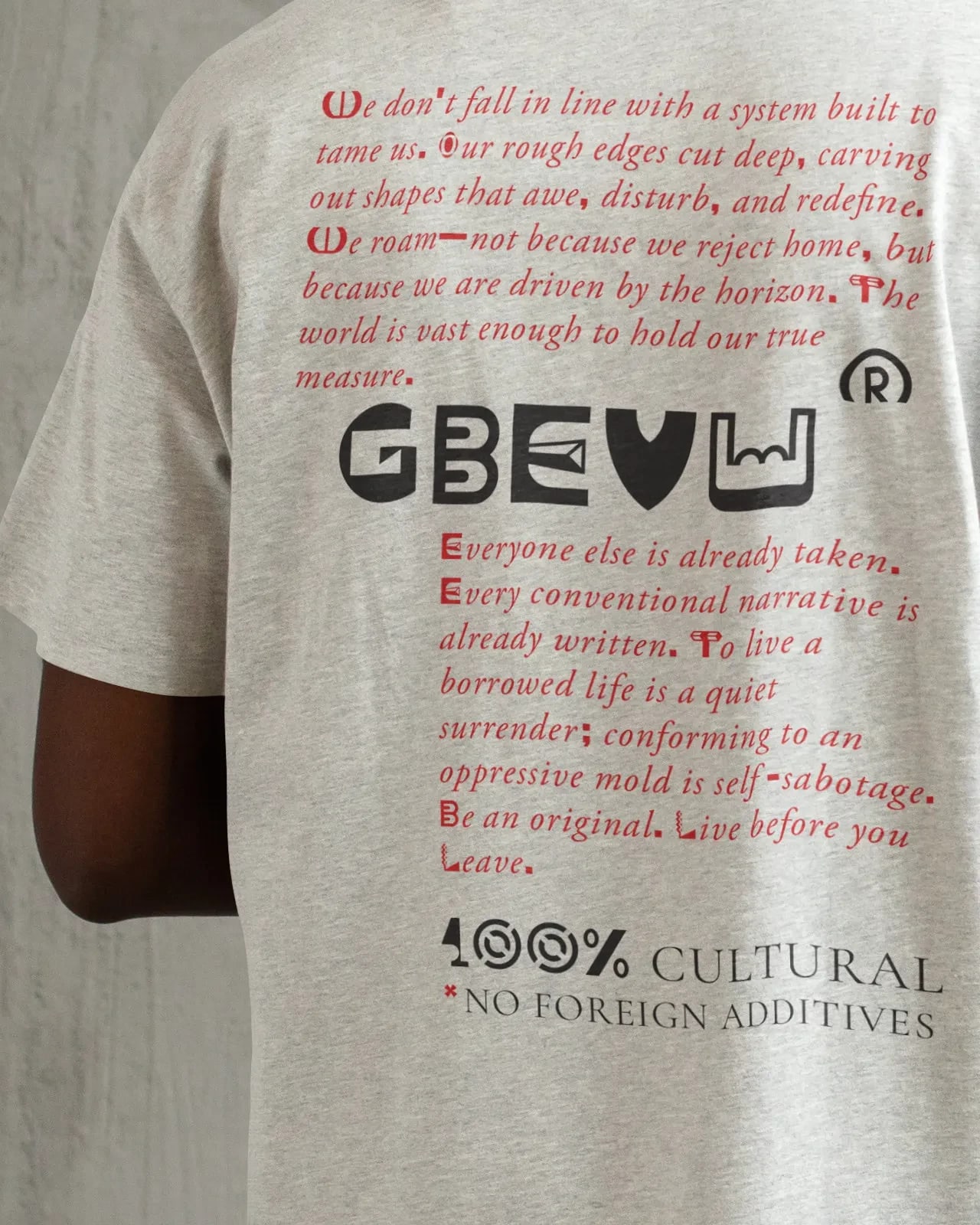 Gbevu T-shirt application