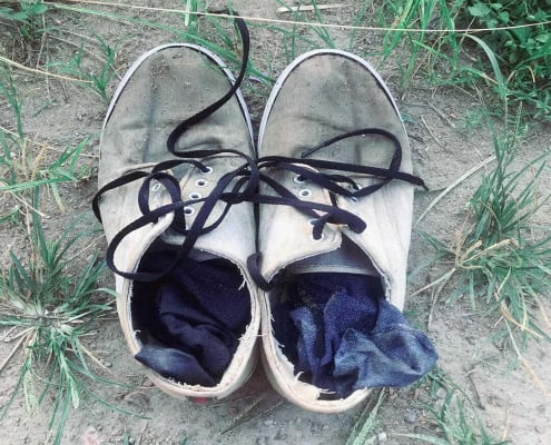 Farewell, Grimpies: My Garden Sneakers That Became My First Running Shoes