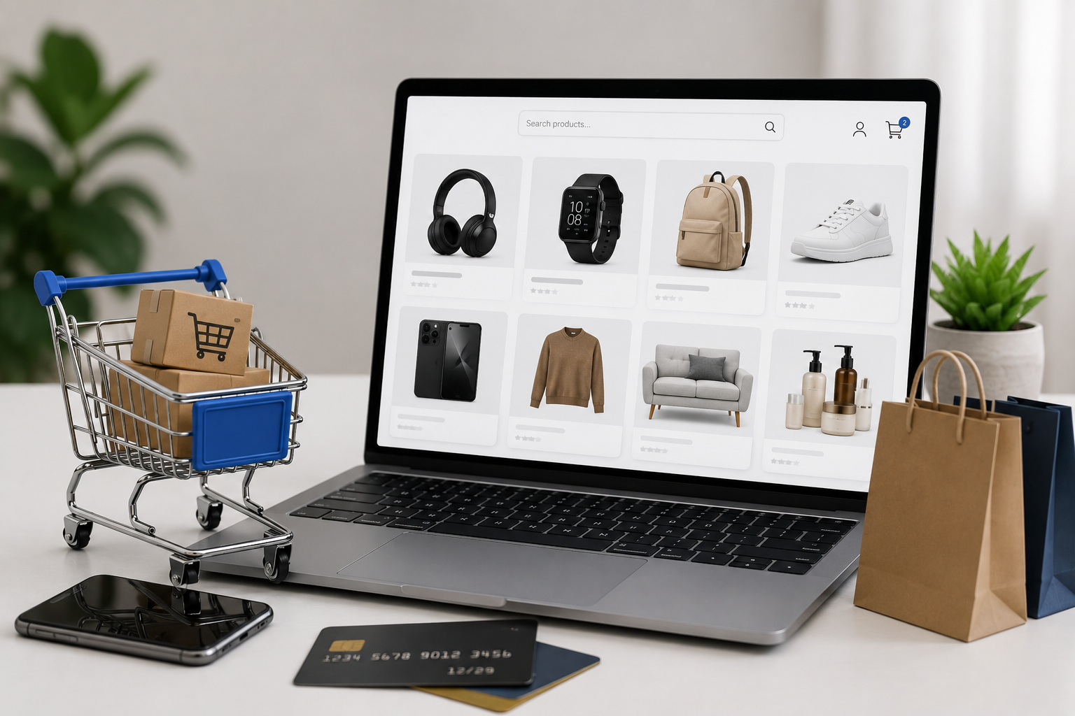 Ecommerce Development Dashboard