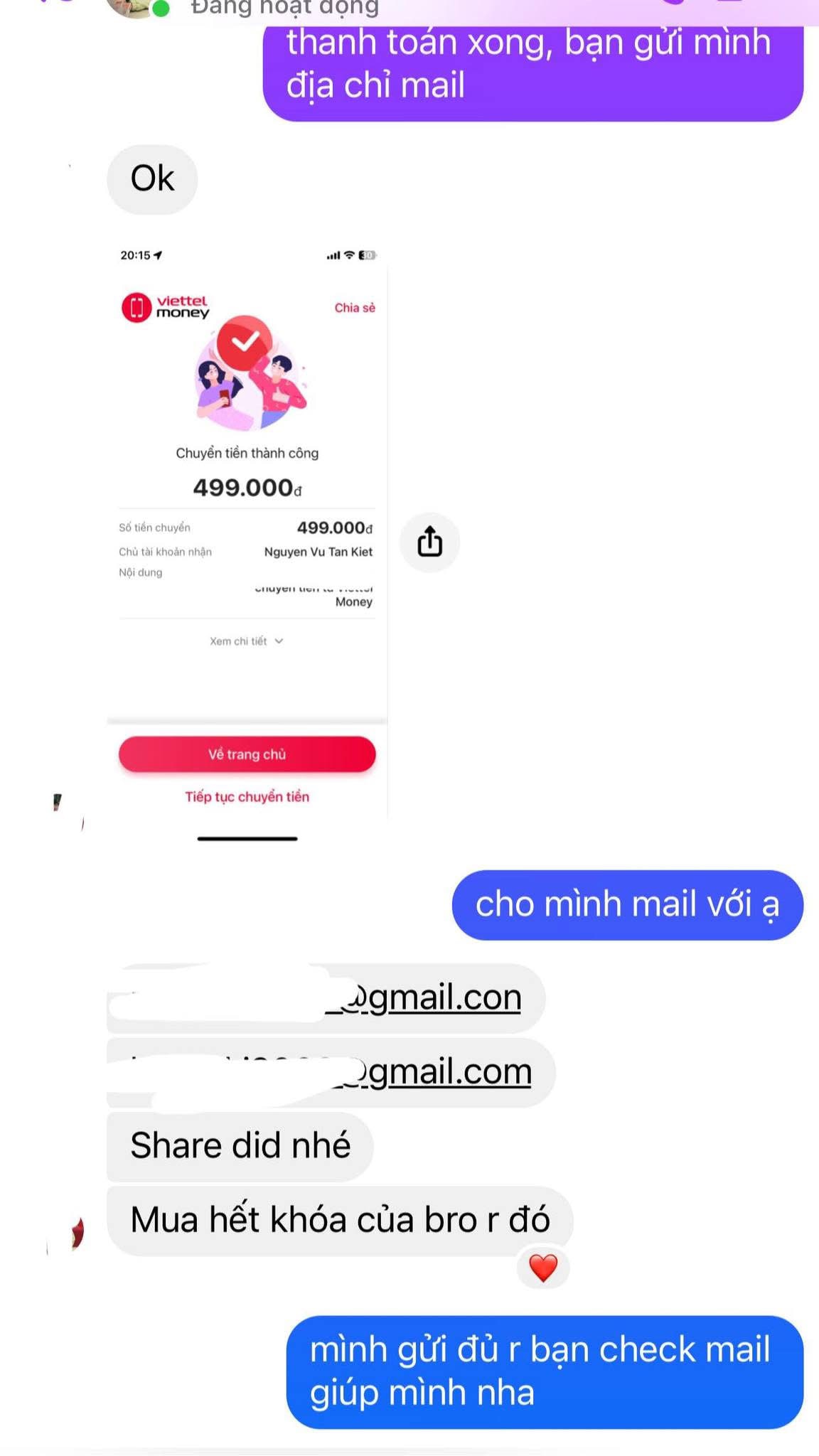 Feedback khách hàng