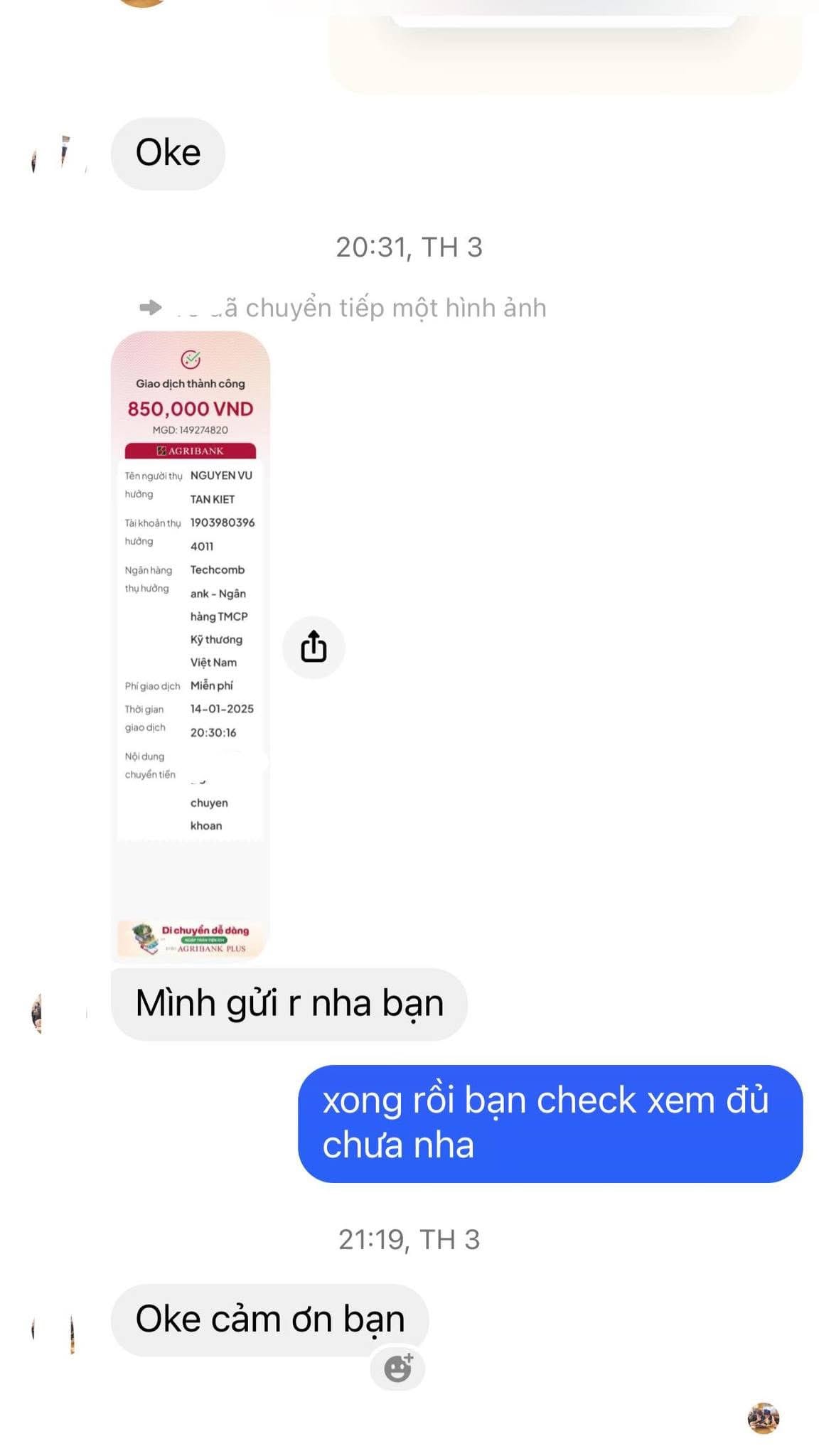 Feedback khách hàng