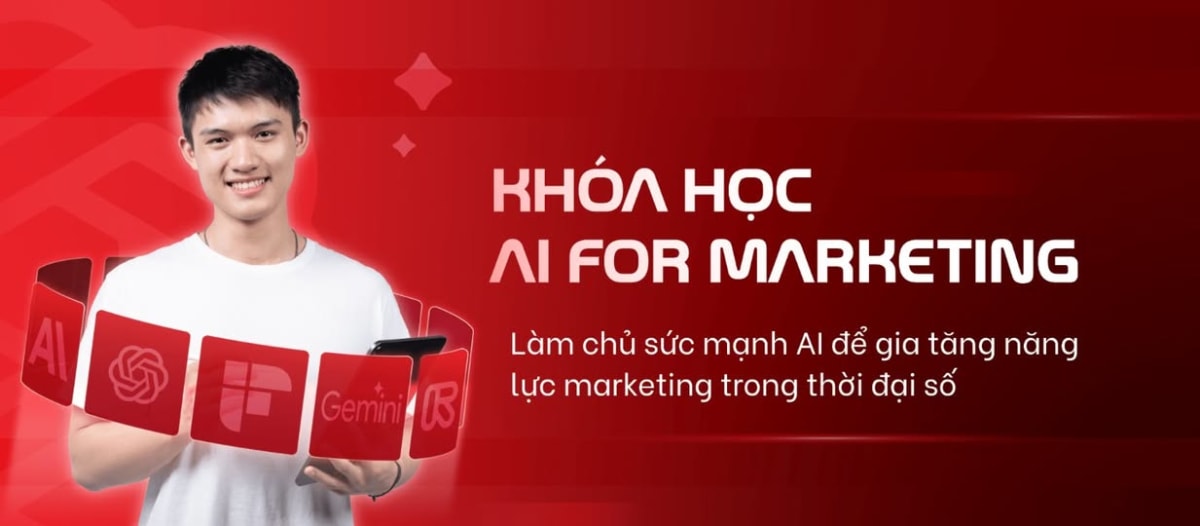 Khóa Học AI for Marketing 2025 cùng Mindx
