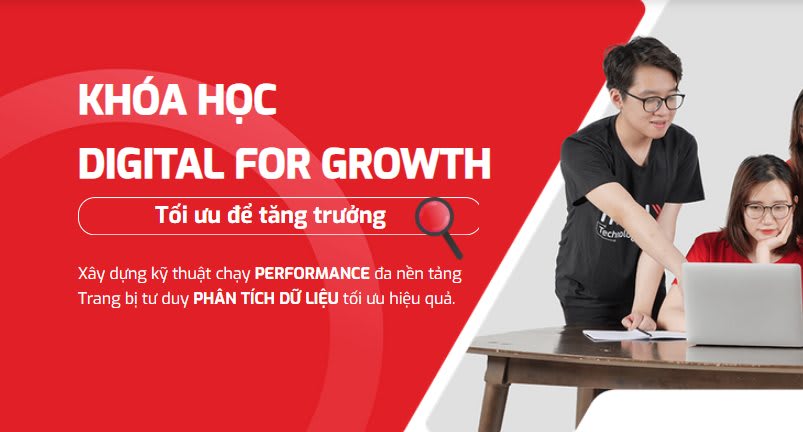Khóa Học Digital For Growth Marketing cùng Mindx