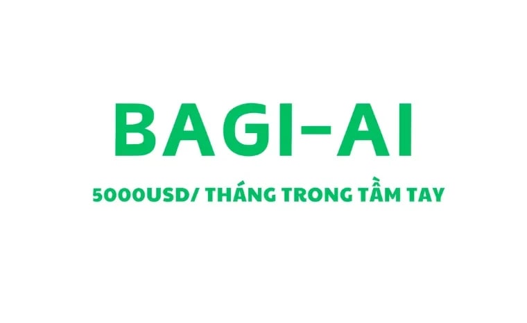 Khóa Học Xây Kênh Youtube Với AI: Hướng Dẫn Tạo Thu Nhập 5000$/Tháng cùng Bagi Academy