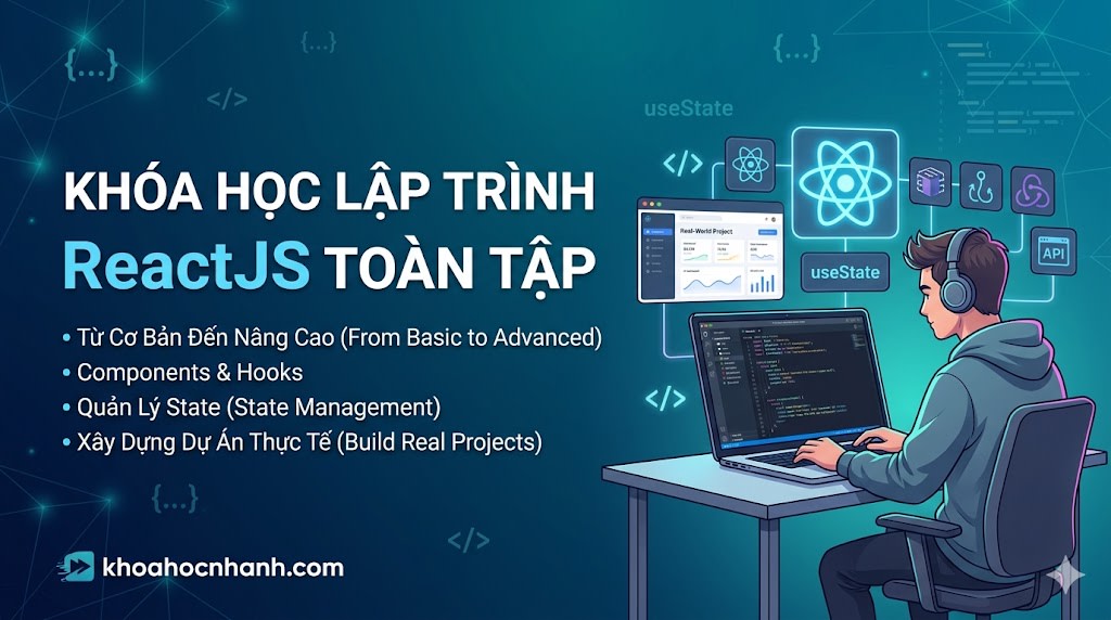 Khóa Học Lập trình ReactJS toàn tập