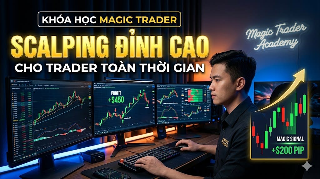 Khóa Học Magic Trader – Scalping Đỉnh Cao Cho Trader Toàn Thời Gian