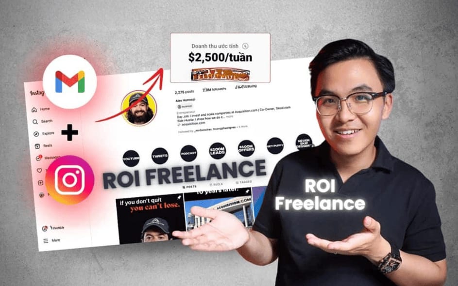 Khóa Học ROI Freelance Minh Xin Chào 2025