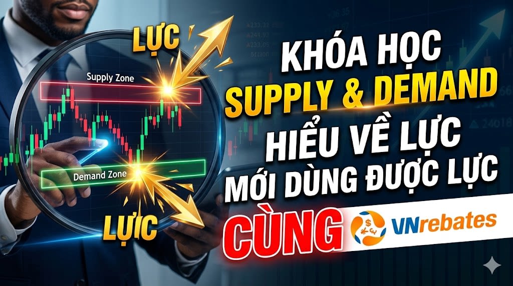 Khóa Học Supply & Demand Hiểu về LỰC mới dụng được LỰC cùng Vnrebates
