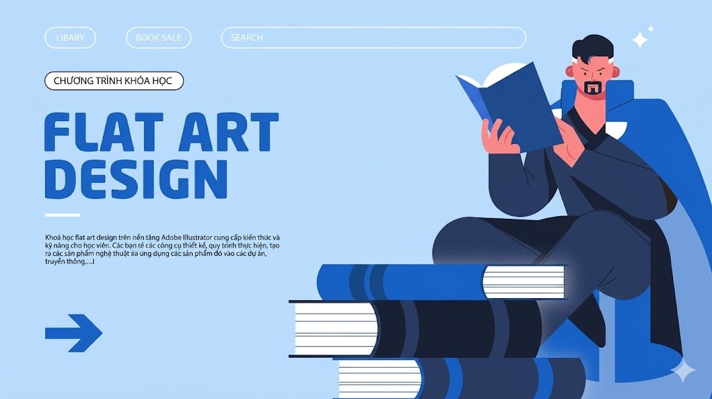 Khóa Học Thiết Kế Đồ Hoạ 2D Flat Art Design Trên Illustrator Cùng Mhee Art