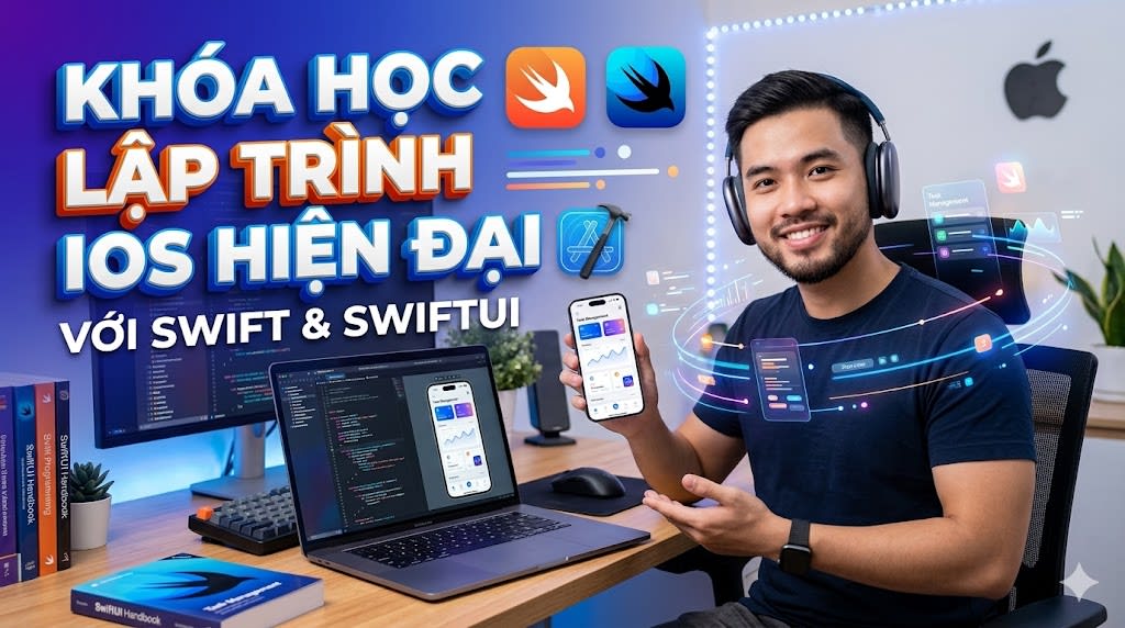 Khóa Học Lập trình iOS hiện đại với Swift và SwiftUI